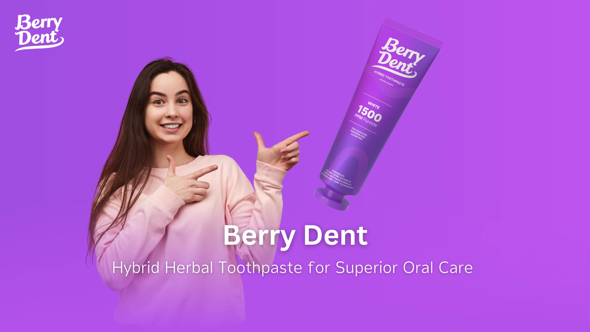 Berry Dent: Hybrid Herbal Toothpaste for Superior Oral Care 