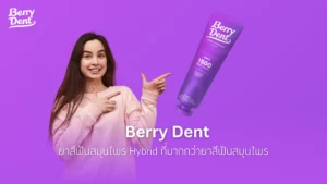 Berry Dent ยาสีฟันสมุนไพร Hybrid ที่มากกว่ายาสีฟันสมุนไพร