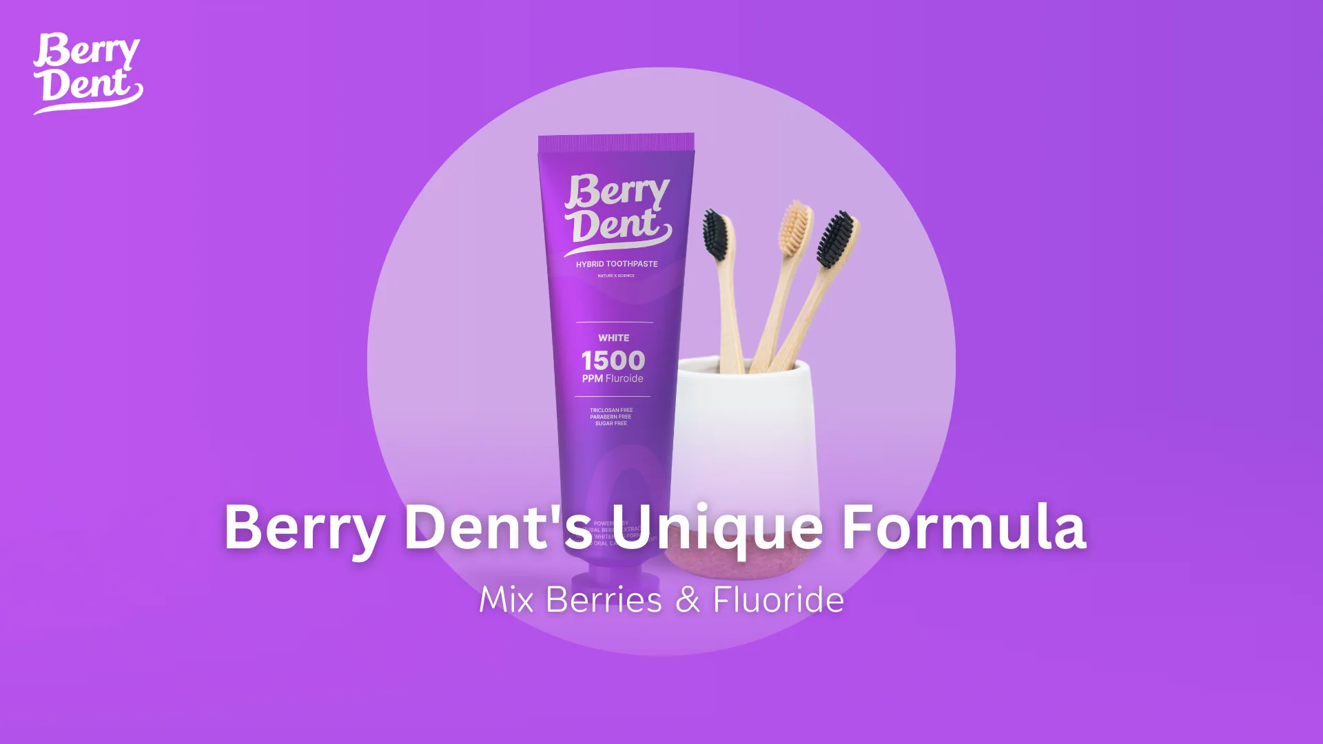 Berry Dent's Unique Formula Mix Berries & Fluoride