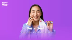 Strong Teeth with Fluoride & Herbs Berry Dent
